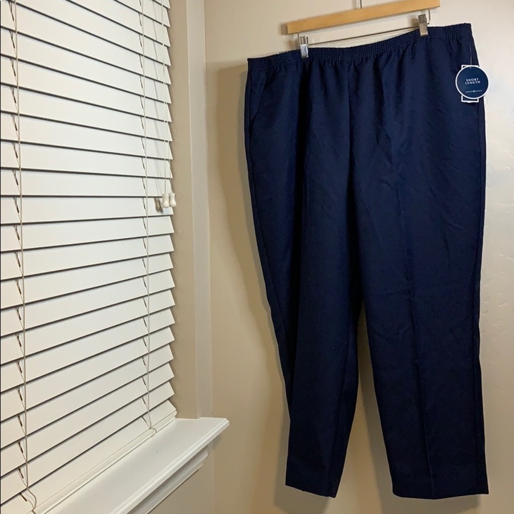 Karen Scott Comfort Waist Classic Short Pant Blue